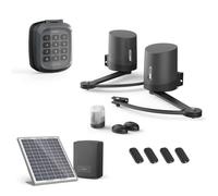 Motorisation Solaire pour portail à battants Avidsen ORANE510 + Digicode + 2 télécommandes supplémentaires (4 en tout)