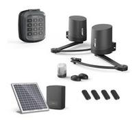 Motorisation de portail Avidsen Motorisation Solaire pour portail à battants ORANE510 + Digicode + 2 télécommandes supplémentaires (4 en tout) -