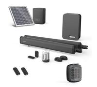Avidsen - Kit motorisation Automatique avec kit Solaire pour Portail à battants de 3.5m 300kg + digicode - Moteur à vérins - Teha 410