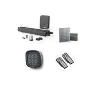 Avidsen - Kit motorisation Automatique avec kit Solaire pour Portail à battants de 3.5m 300kg + digicode - Moteur à vérins - Teha 410