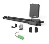 Motorisation télescopique pour portail à battants Styrka 310 + 2 télécommandes sup. + 1 batterie de secours - Avidsen