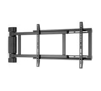 Nedis Support mural téléviseur motorisé 32–75" rotatif télécommande 50 kg ABS/acier noir 56 mm