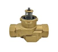 Motorized 2-way/3-way Valve Body Brass VC6013 Three Lines Two Controls/VC4013 Three Lines One Control Electric 220VAC(DN15,2-way)