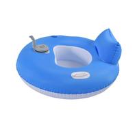 Motorized Floats, Inflatable Motorized Pool Float, Driving Pool Lounger, Comfortable Mattress Portable, for Women Men Swimming River Beach Summer Activities, 39.76 inches