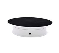 Motorized Rotating Display Stand, 360 Degree Adjustable Speed Revolving Base, USB Powered, Low Noise 2 Speed Adjustable(B)