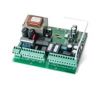 Motorline MC2 Boîtier de commande universel pour 2 moteurs de 230V pour portes battantes, portails coulissants, moteurs Lince Gris