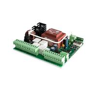 Motorline MC52 Centrale de manœuvre avancée universelle, tableau de commande pour moteurs monophasés de 230 V jusqu'à 1000 W de portes battantes de garage et de parking, pour 1 ou 2 moteurs, centrale