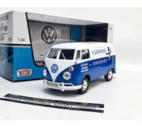 Motormax 79573 VW T1 Bus Kasten Volkswagen Service aprèsbleu blanc 1:24