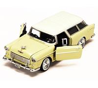Motormax Chevy Nomad 1955 Jaune 1/24