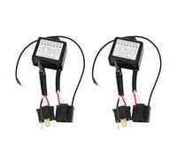 MotorMinds Convertisseur Négatif LED, 2PCS Adaptateur de Faisceau de Commutateur Négatif Polaire polarité Inversée pour H4