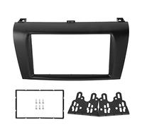 MotorMinds Dash Radio stéréo Fascia 2 Din Console cadre de panneau DVD adapté pour 3/Axela 2004-2009