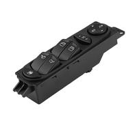 MotorMinds Interrupteur de lève-vitre, interrupteur de fenêtre de voiture A6395451313 - Panneau de commutation miroir pour Mercedes Benz Viano Vito W639 A6395451313