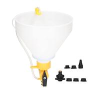 MotorMinds Kit D'Entonnoir de Remplissage de Refroidissement par Radiateur de Voiture, Entonnoir du Système de Refroidissement de L'entonnoir de Refroidissement ABS à L'épreuve