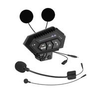 MotorMinds Motorrad Helm Headset, drahtloser Bluetooth Kopfhörer Freisprechanruf Stereo Kopfhörer Helm Bluetooth Headset BT12S/BT12B