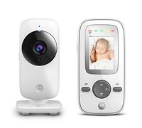 Motorola Interphone bébé 223420 2 – 2,4 GHz – Blanc/Gris