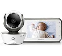 Motorola Babyphone Vidéo connecté Wi-Fi avec écran 4,3" - MBP854 Connect Blanc