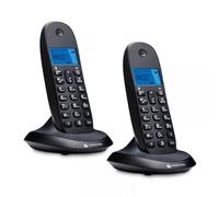 MOTOROLA C1002 CB+ Téléphone DECT Noir Duo