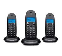 MOTOROLA C1003 CB+ Téléphone DECT Trio Noir