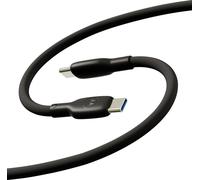 Motorola Câble USB-C 2 m noir silicone SJCS0CCBK20-EU 100 W @ 20 V / 5.0 A