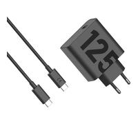 Motorola Chargeur Turbopower 125W Duo-Port + câble USB-C Noir W129038786