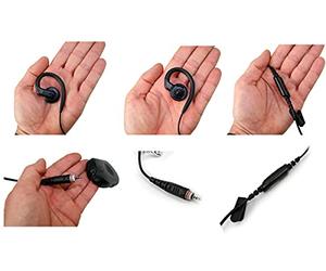Motorola CLPe PMR466 ou CLPe Plus Écouteurs avec bouton PTT dans le câble PMLN8077A