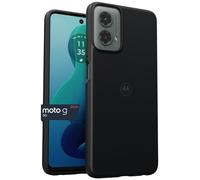 Motorola Coque de protection texturée pour Moto G 5G (2024) - Noir - Ajustement précis - Absorption des chocs pour une meilleure prise en main du téléphone, une protection contre les chutes pour votre