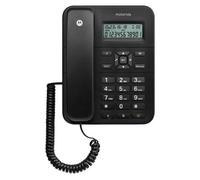 Motorola CT202 Téléphone analogique Identification de l'appelant Noir