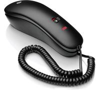 Motorola ct50 téléphone fixe noir à gondole avec indicateur optique d'appel et 10 touches de mémoire