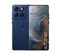 Motorola edge 60 16,9 cm (6.67") Double SIM Android 15 5G USB Type-C 12 Go 512 Go 5200 mAh Bleu