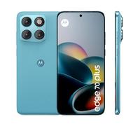 Motorola Edge 70 plus (8/256 Go, 200 MP, Selfie 32 MP, 6500 mAh, écran 6,8" Super HD 144 Hz, Snapdragon® 7s Gen 3, TurboPower 45 W, Android 16), Pantone Milky Blue