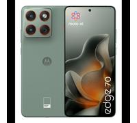 Motorola edge 70 Vert : Écran AMOLED 6.7" 120Hz, Snapdragon 7 Gen 4, 12Go RAM, 512Go, Double SIM 5G, Android 16, Caméra 50MP OIS, Batterie 4800mAh, IP68/IP69
