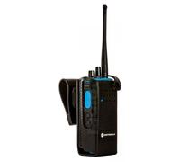 Motorola Etui cuir rigide pour DP4401 DP4801 Housse en cuir pour talkie walkie Motorola DP4401 / 4801