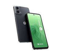 Motorola G34 5G 128 GB, smartphone débloqué, écran 6,5", double capteur 50 mp, batterie 5000 mAh, chargeur 20W et coque de proctection inclus, Noir Anthracite