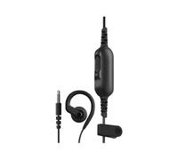 Motorola micro-casque contour d'oreille Micro-casque avec écouteur intra-auriculaire, clip d'oreille, micro et PTT en ligne pour échanger en
