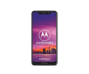 Motorola Mobility Moto One Smartphone 5,9" 64 Go de mémoire Interne 4 Go de RAM Android One Blanc avec Coque de Protection