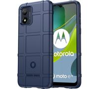 iMoshion iMoshion Coque Arrière Rugged Shield Motorola Moto E13 Bleu foncé