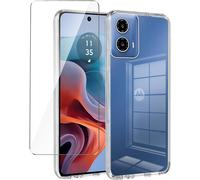 Motorola Moto E14 4G coque tpu protection et vitre full noir