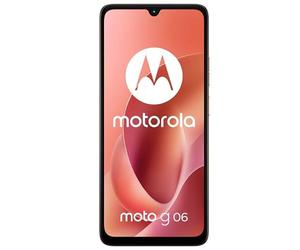 Motorola Moto g06 LTE Téléphone portable, 256 Go, 4 Go de RAM, double SIM, orange arabesque