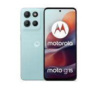 Motorola moto g15 17,1 cm (6.72") Double SIM Android 15 4G USB Type-C 8 Go 512 Go 5200 mAh Bleu clair