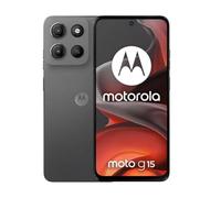 Motorola Smartphone Moto G15 — 8 Go / 512 Go, Full HD+, Dolby Atmos, Quad caméra, 5200 mAh — Gris