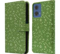 Motorola Moto G24, Motorola Moto G04 Housse - Similicuir - imoshion Housse à rabat - Vert