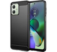 Motorola Moto G54 5G coque style carbone noir