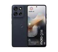 Motorola moto g56 5G - Écran 6.72" FHD+ 120Hz, Dimensity 7060, 8Go RAM, 256Go, Double SIM, Android 15, Batterie 5200mAh, IP68 Noir