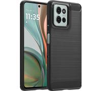 Motorola moto G75 Sleeve - Silicone - imoshion Soft Case, Backcover - Noir