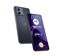 Motorola Moto G84 5G (6,5 pouces (16,5 cm) FHD+ 50 MP Double Caméra, 12/256 Go, 5000 mAh, Android 13 Bleu Nuit, Housse de Protection + Adaptateur Voiture