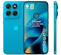 Motorola Moto G87 - 5G smartphone - double SIM - RAM 8 Go / Mémoire interne 256 Go - microSD slot - écran OEL - 6.78" - 2772 x 1272 pixels (120 Hz) - 3 x caméras arrière 200 MP, 8 MP - front camera 32