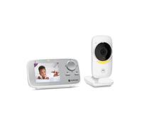 Motorola Nursery Babyphone Caméra VM34 - Caméra Bébé avec Écran Couleur, Communi