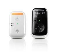 Motorola Nursery Babyphone PIP11 avec berceuses, veilleuse, Moniteur de température, Conversation bidirectionnelle, Microphone Haute sensibilité, portée jusqu'à 300 m, écran LCD