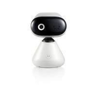 Motorola Nursery Pip1000 Babyphone Avec Caméra, Caméra Bébé Avec Contrôle App - Vision Nocturne, Zoom Numérique, Berceuse Et Communication Bidirectionnelle - Montage Mural - Blanc