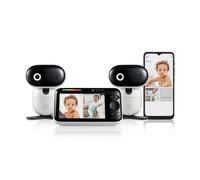 Motorola Nursery PIP1510 2 cameras Video Baby Monitor 5 """" Ecran 2 voies audio 1000ft Ecran divise affichage Affichage de berce